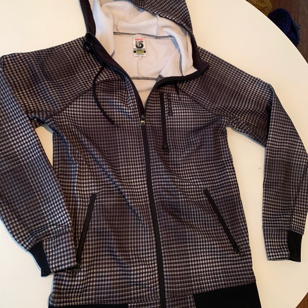 Burton Men’s Small Dryride zip front hoodie